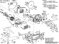 Bosch 0 601 558 017 ---- Circular hand saw Spare Parts